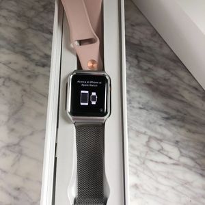Apple Watch Series 3 Gold Aluminum Pink Sand